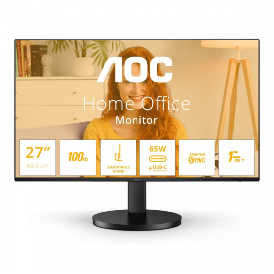 Monitor Q27B3CF2 27 inches IPS 100Hz HDMI USB-C HAS