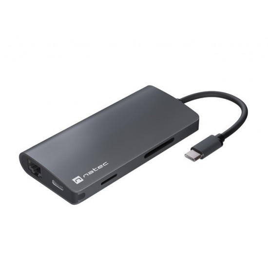 USB-C MULTIPORT ADAPTER 8 IN 1 NATEC FOWLER 2