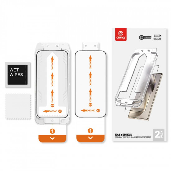 Tempered glass Samsung Galaxy S24 (2 pieces) E