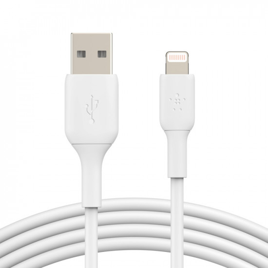 Belkin PVC USB-A to Ligh tning 15cm White