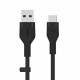 Cable BoostCharge USB-A/USB-C silicone 1m, black