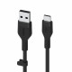 Cable BoostCharge USB-A/USB-C silicone 1m, black