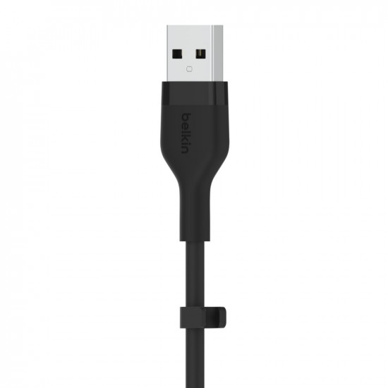 Cable BoostCharge USB-A for USB-C silicone 2m, black