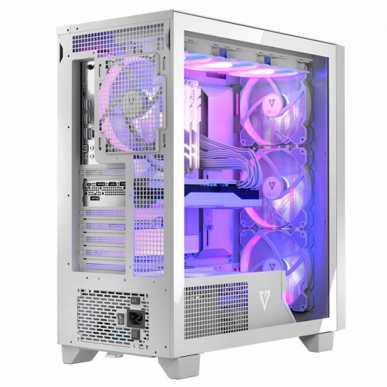 Computer case Volcano Perun Apex ARGB Midi white