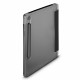 tablet case fold clear black