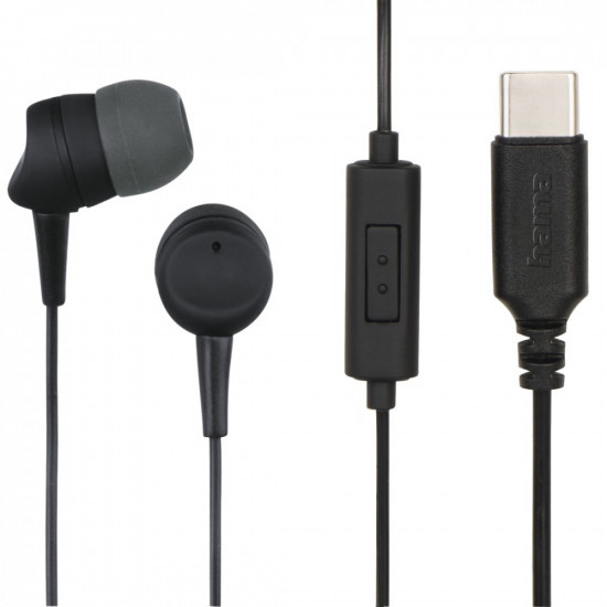 InEar stereo earphones sea II black