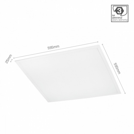 Panel LED Algine 595x59 5x32 40W NW 230V