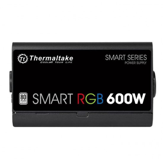 Smart 600W RGB (80+ 230V EU, 2xPEG, 120mm, Single Rail) 