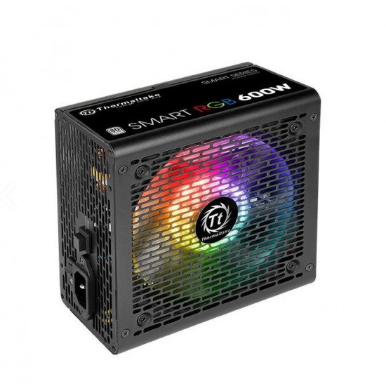 Smart 600W RGB (80+ 230V EU, 2xPEG, 120mm, Single Rail) 