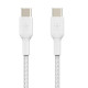 Cable Braided USB-C USB-C 1m White