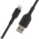 Cable Braided USB-Light ning 1m Black