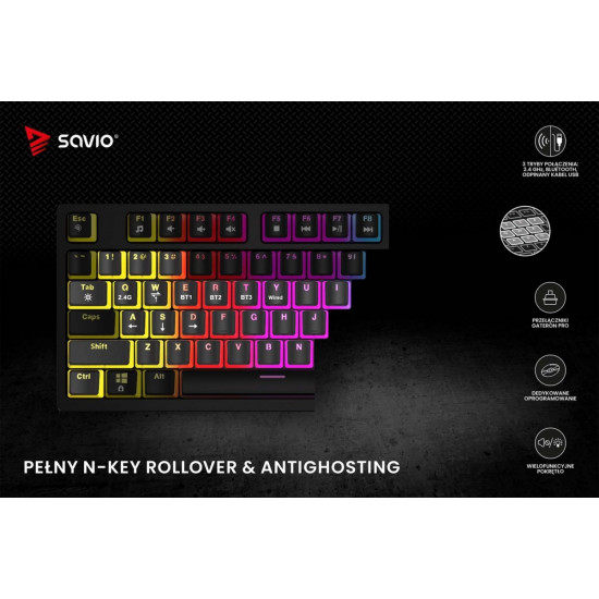 Keyboard Phenix Pudding Red Savio