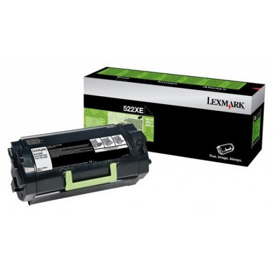 Toner 522XE 45K bk corp MS711/811/812 52D2X0E