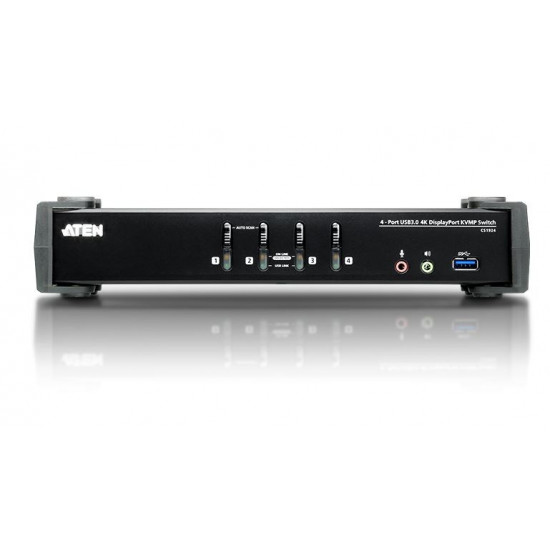 4-Port USB 3.0 4K DP KVMP Switch CS1924-AT-G