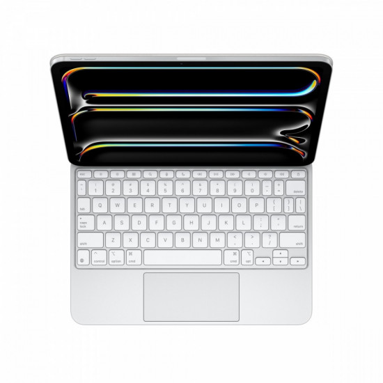 Magic Keyboard for iPad Pro 11 inch (M4) - english (USA) - white