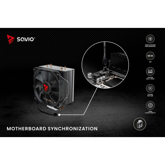 CPU cooler SAVIO FROST X2