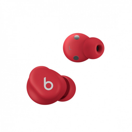 Earphones Beats Solo Buds Transparent red