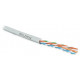 Cable Tele-informatics, installation, U / UTP cat.5e 4x2xAWG24 / 1, wire, copper, PVC, 305m, gray