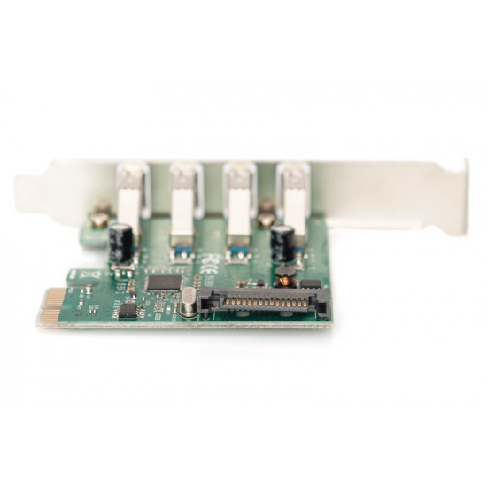 Add-On PCI Express Card USB 3.0 4xUSB 3.0, Chipset: VL805