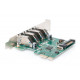 Add-On PCI Express Card USB 3.0 4xUSB 3.0, Chipset: VL805