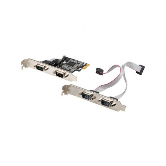 PCI Express card 4x COM