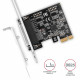 AXAGON PCEA-P1N, PCIe controller 1x port LPT