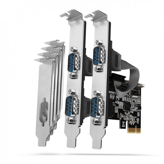 AXAGON PCEA-S4N, PCIe controller 4x RS232