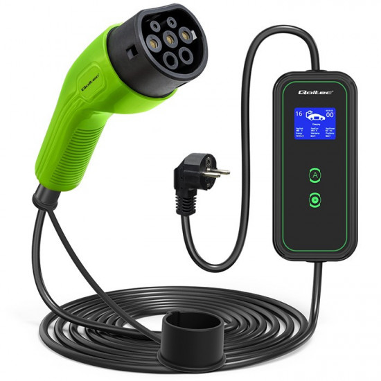 Mobile EV charger with adjustable 2in1