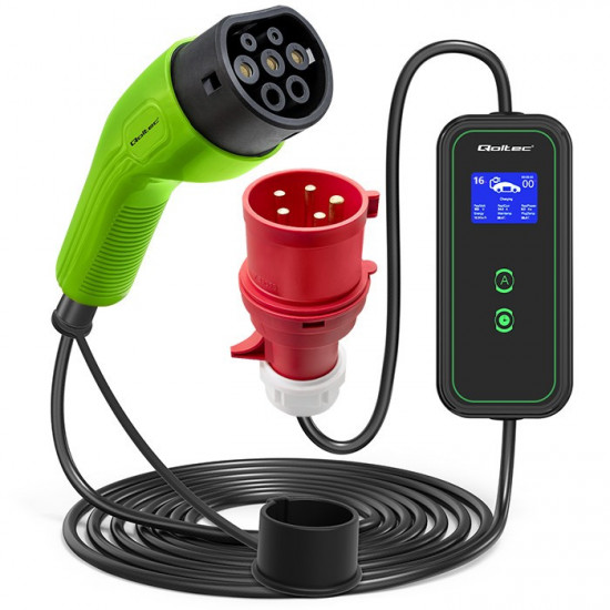 Mobile EV charger with adjustable 2in1