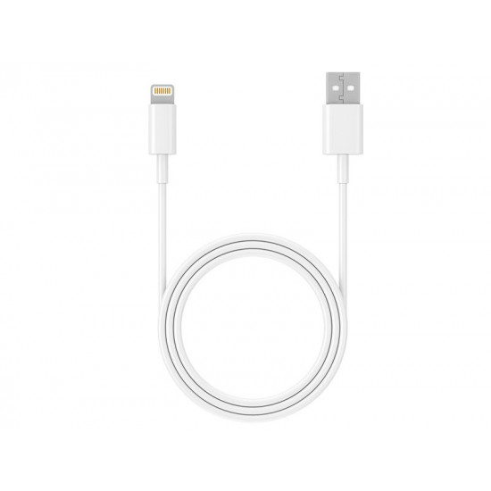 Cable USB 2.0 iPhone AM-lightning 1m white