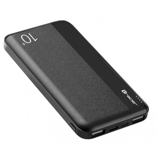 Powerbank WALKER BL Black 10000mAh 2A