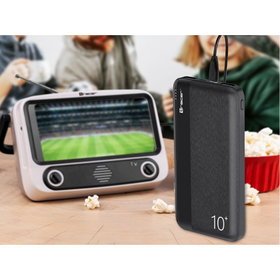 Powerbank WALKER BL Black 10000mAh 2A