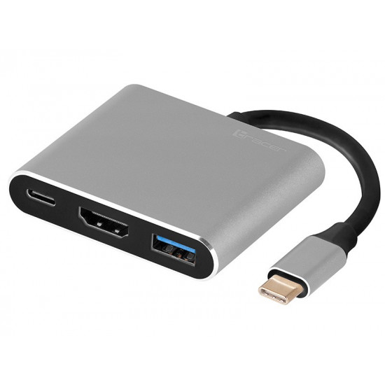 Adapter A-1, USB-C HDMI 4k, USB 3.0, PDW 100W