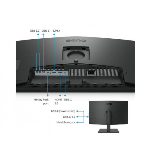 Monitor 27 inches PD2706U LED 4K 5ms/QHD/IPS/HDMI/DP/USB