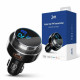 Car charger transmitter 2xUSB-A+TF card +blueto