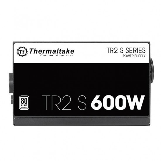 TR2 S Black 600W (80+ 230V EU, 2xPEG, 120mm, Single Rail)