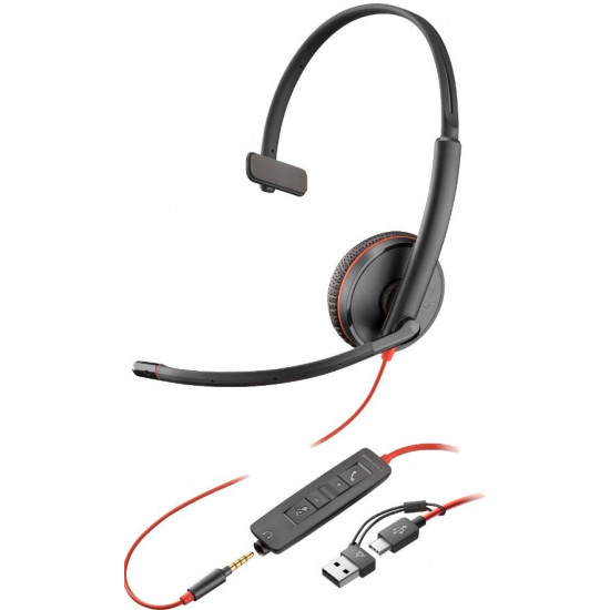 Blackwire 3215 USB-C/A Headset+3,5mm 8X227A