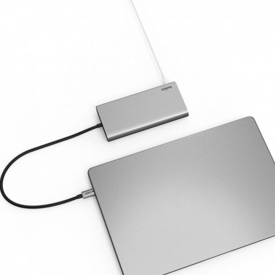 USB-C 8-in-1 dual displ HUB