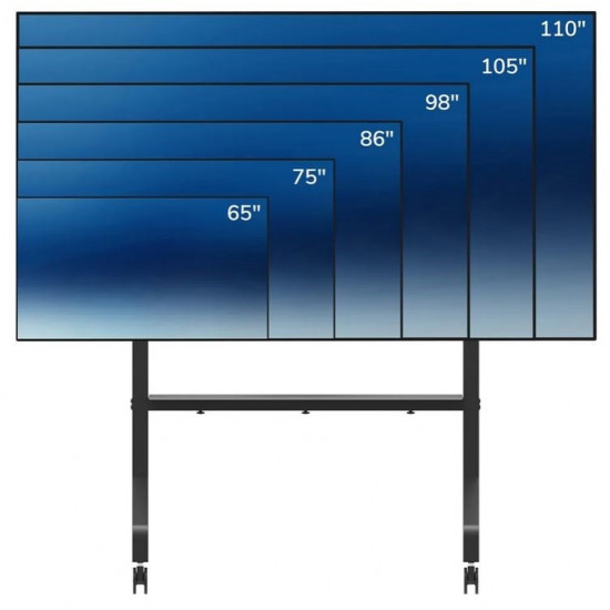 STAND LFD FL50-575BL1 LFD/LCD/TV FL50-575BL1 65-100cali 100x100-1000x600 125kg