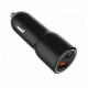 Car Charger USB-A/USB/C 38W PD black