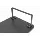 Monitor stand for 2 screens rectangle black