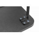 Monitor stand for 2 screens rectangle black