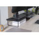 Monitor stand for 2 screens rectangle black