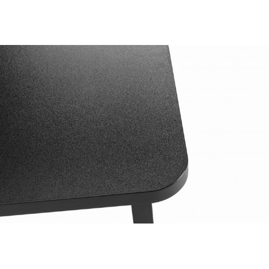 Monitor stand for 2 screens rectangle black