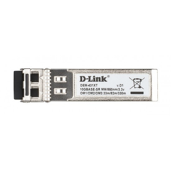 Transceiver SFP+ 10GBASE-SR DEM-431XT