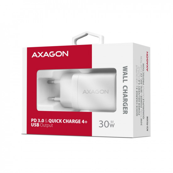 ACU-PD30W PD&QC wall ch arger 30W 1x port USB-C