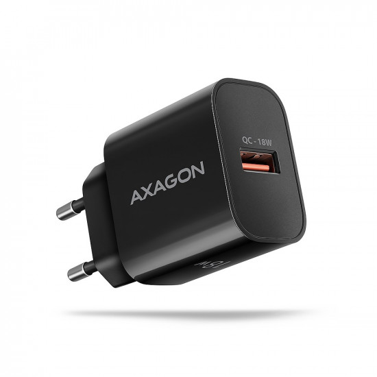 ACU-QC18 QC wall charge r 18W 1xport USB-A blac