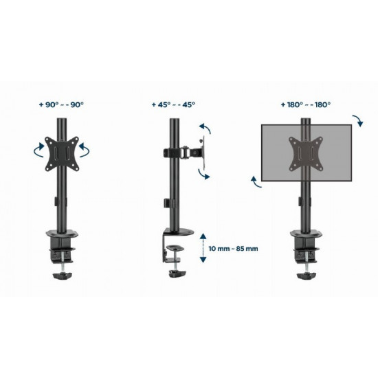 Adjustable arm 17-32 inches 9kg