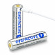 RECHARGEBLE BATTERY 186 50 3,7V LI-ION 2600 MAH