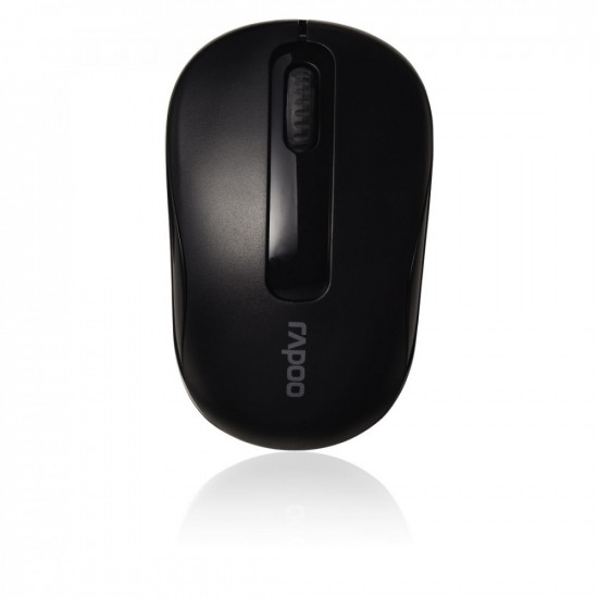 MOUSE OPTICAL WIRELESS M10PLUS BLACK